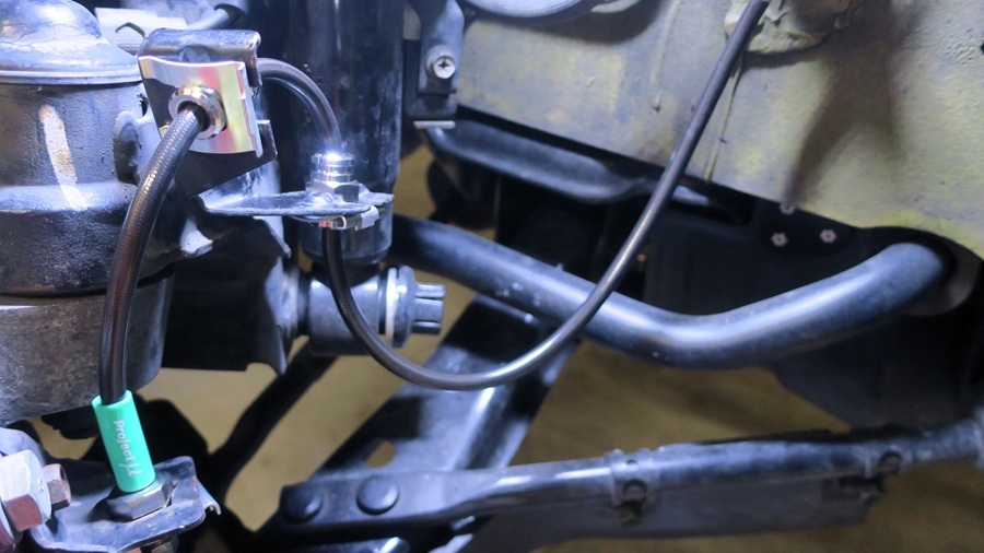 z32プロジェクトμ製テフロンブレーキラインの交換