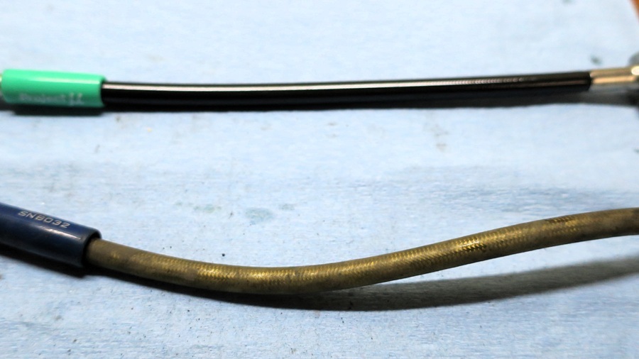 z32プロジェクトμ製テフロンブレーキラインの交換