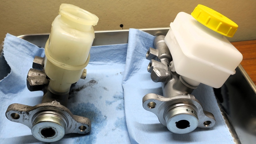 z32 bnr34(gt-r)ブレーキマスターシリンダーの交換